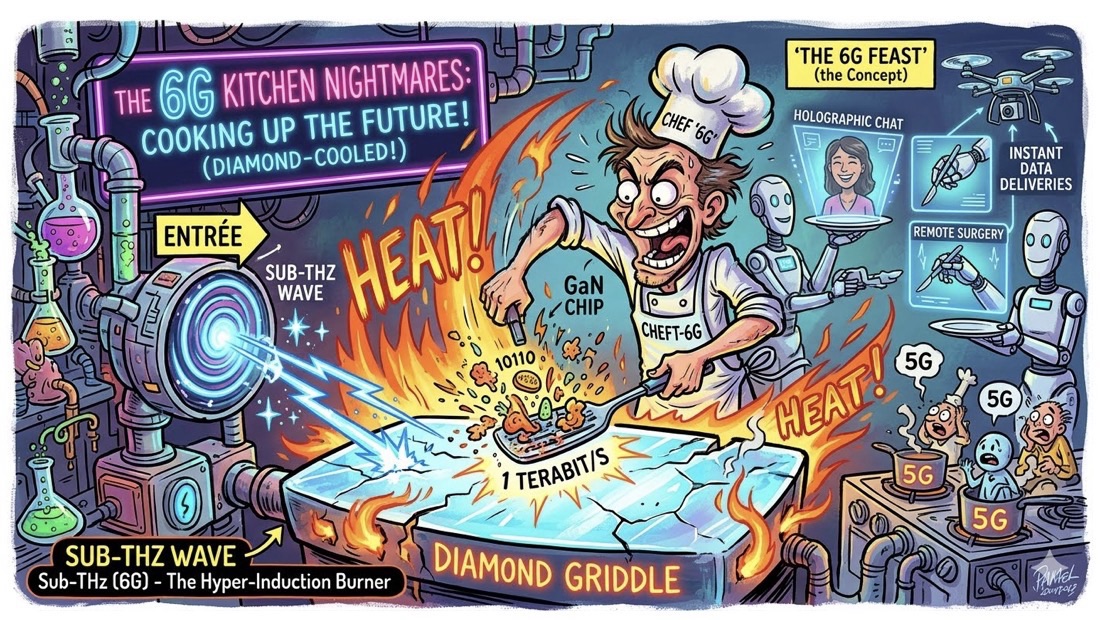 The 6G Kitchen Nightmares: Cooking Up the Future of Internet on a Diamond Griddle