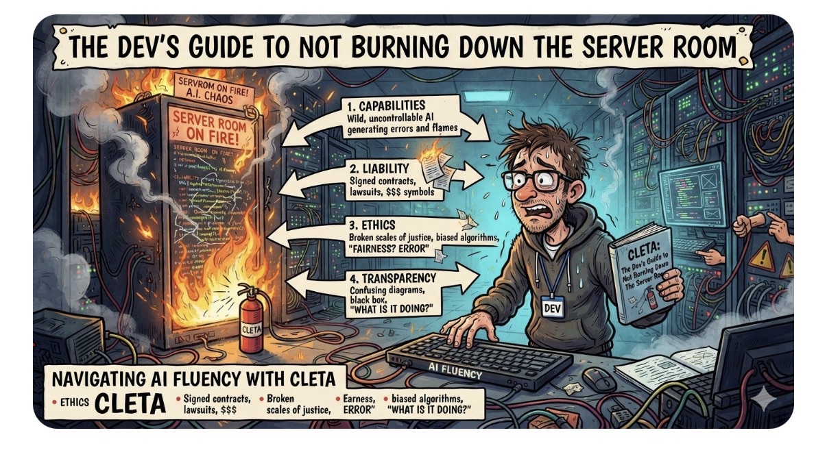 The Dev’s Guide to Not Burning Down the Server Room: Navigating AI Fluency with CLETA